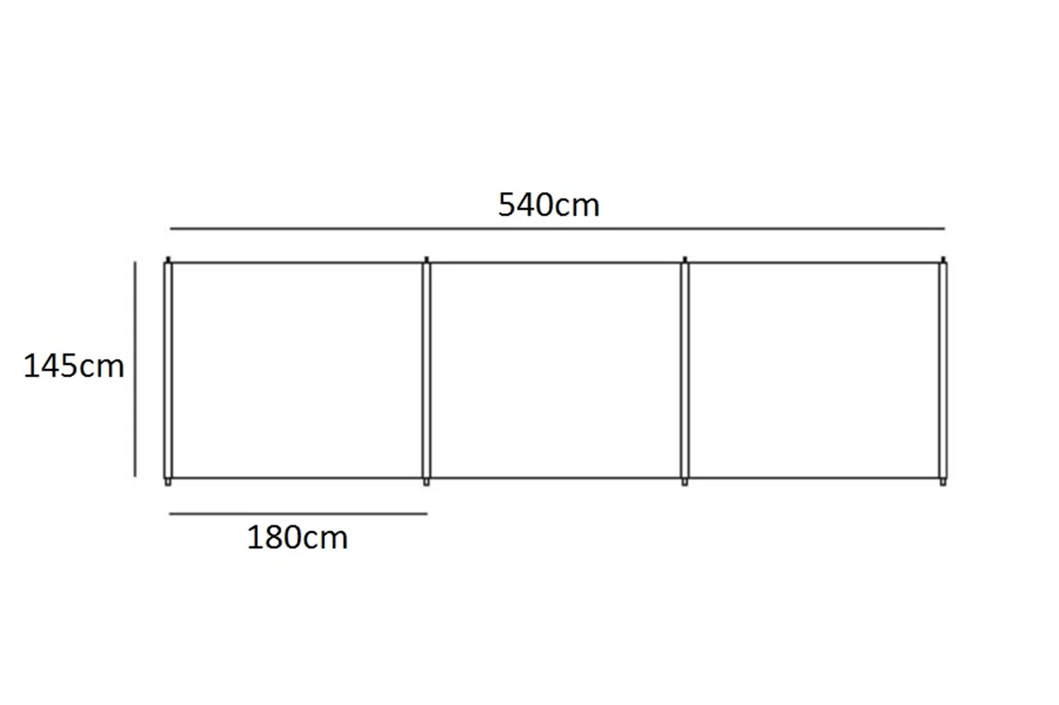 Orson Camping Windbreak 5.4m - Image 5