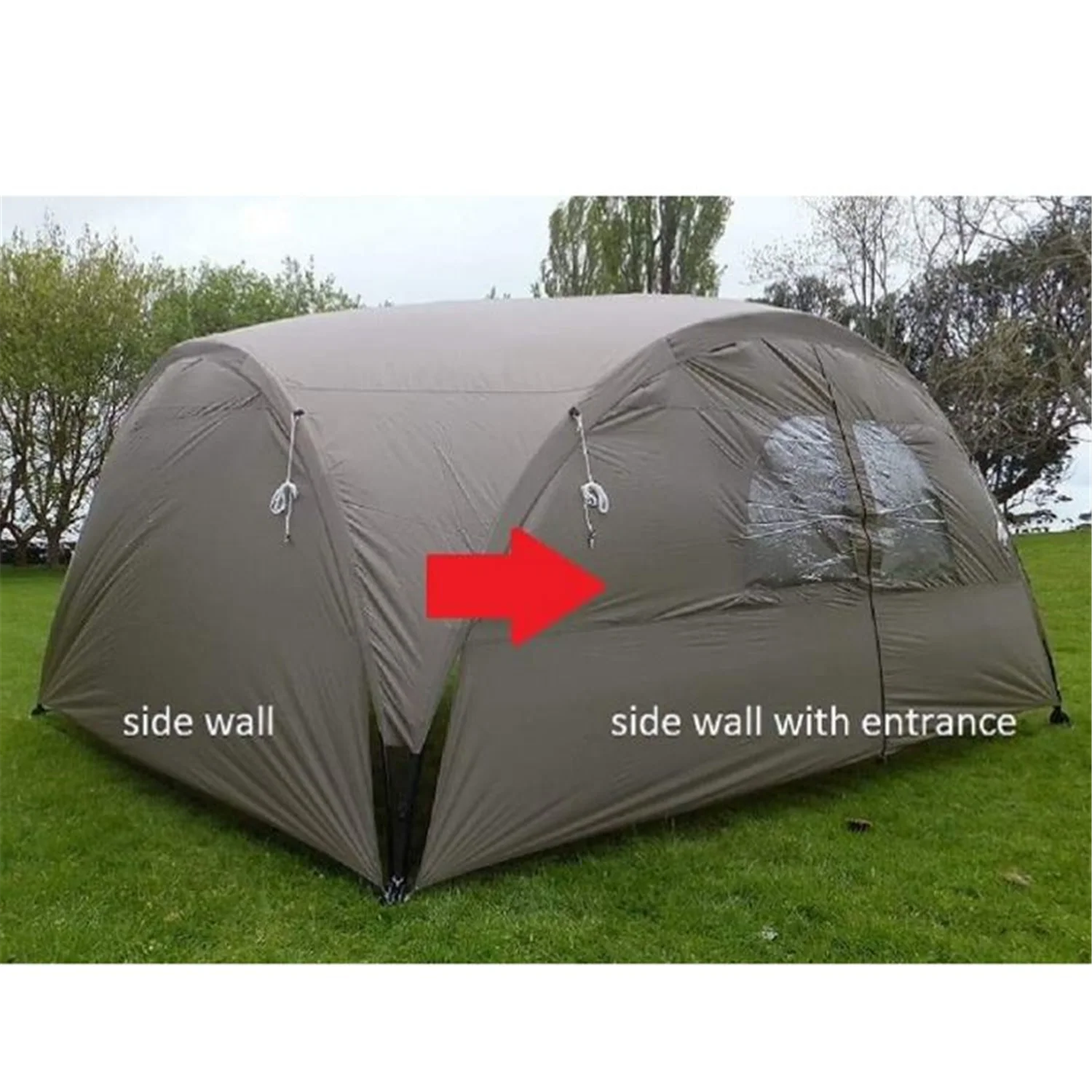 Orson Core Shelter - 4.5m Outdoor Gazebo, Side Wall Entrance - Image 4