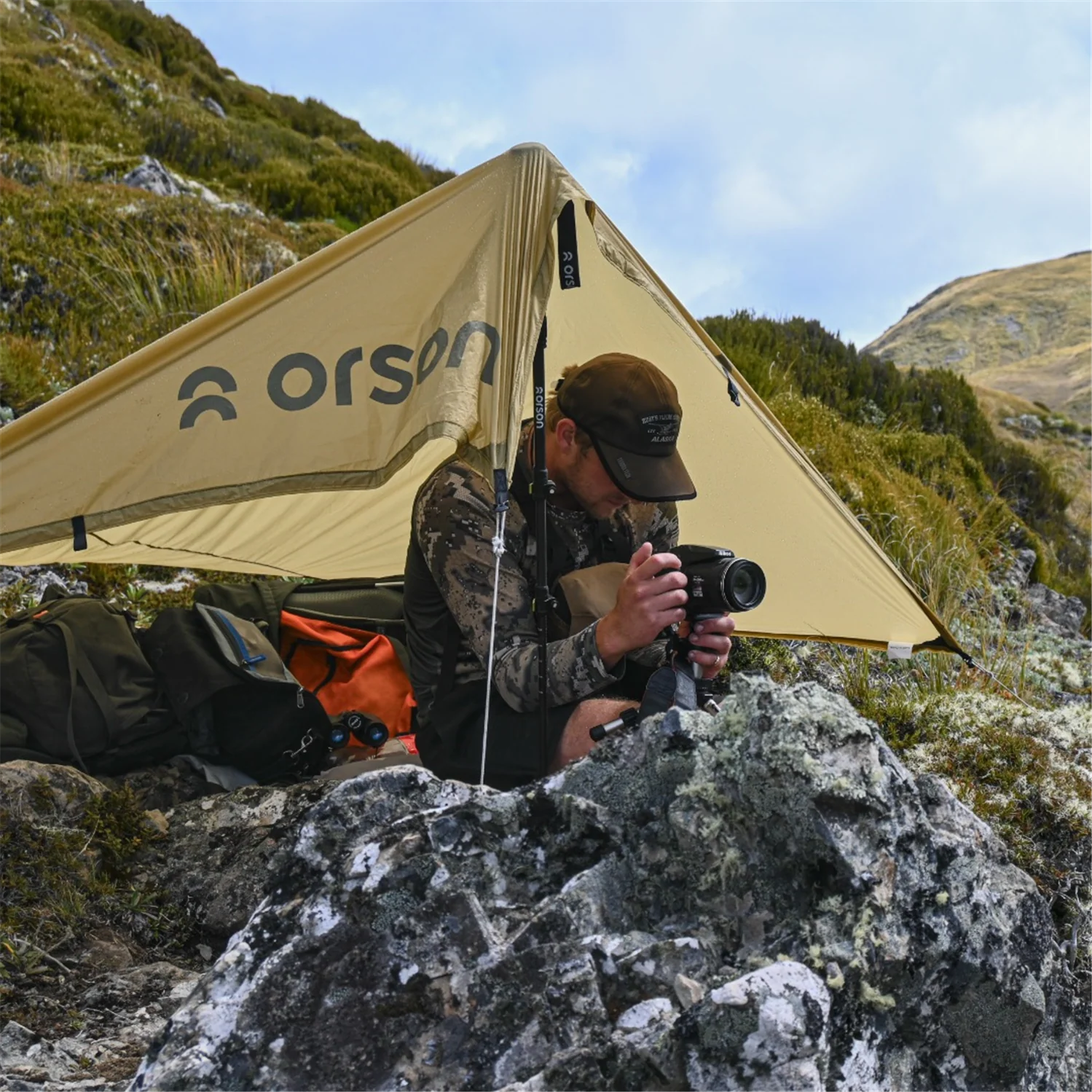 Orson Skyline Ultralight Tarp - 2x3m, 20D Ripstop Silnylon, 380g - Image 21