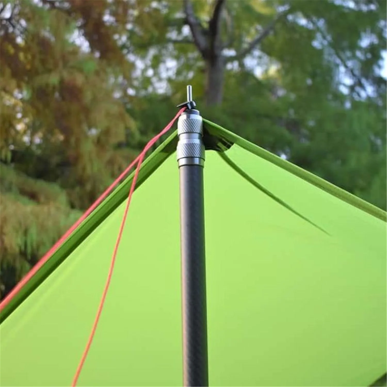 Orson Telescopic Carbon Fibre Tarp Pole - Max Height 220cm, 390g - Image 5