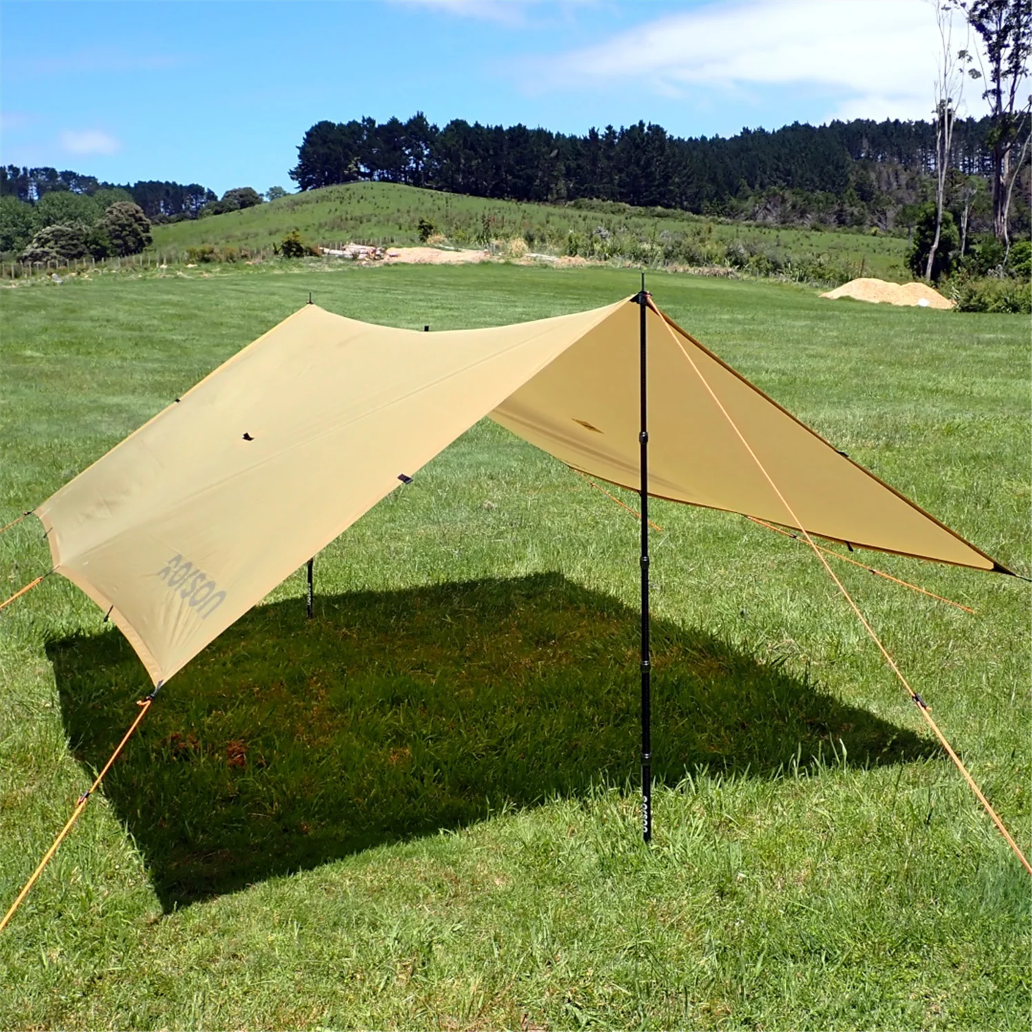 Orson Telescopic Carbon Fibre Ultralight Tarp Pole - 43-180cm, 195g - Image 4