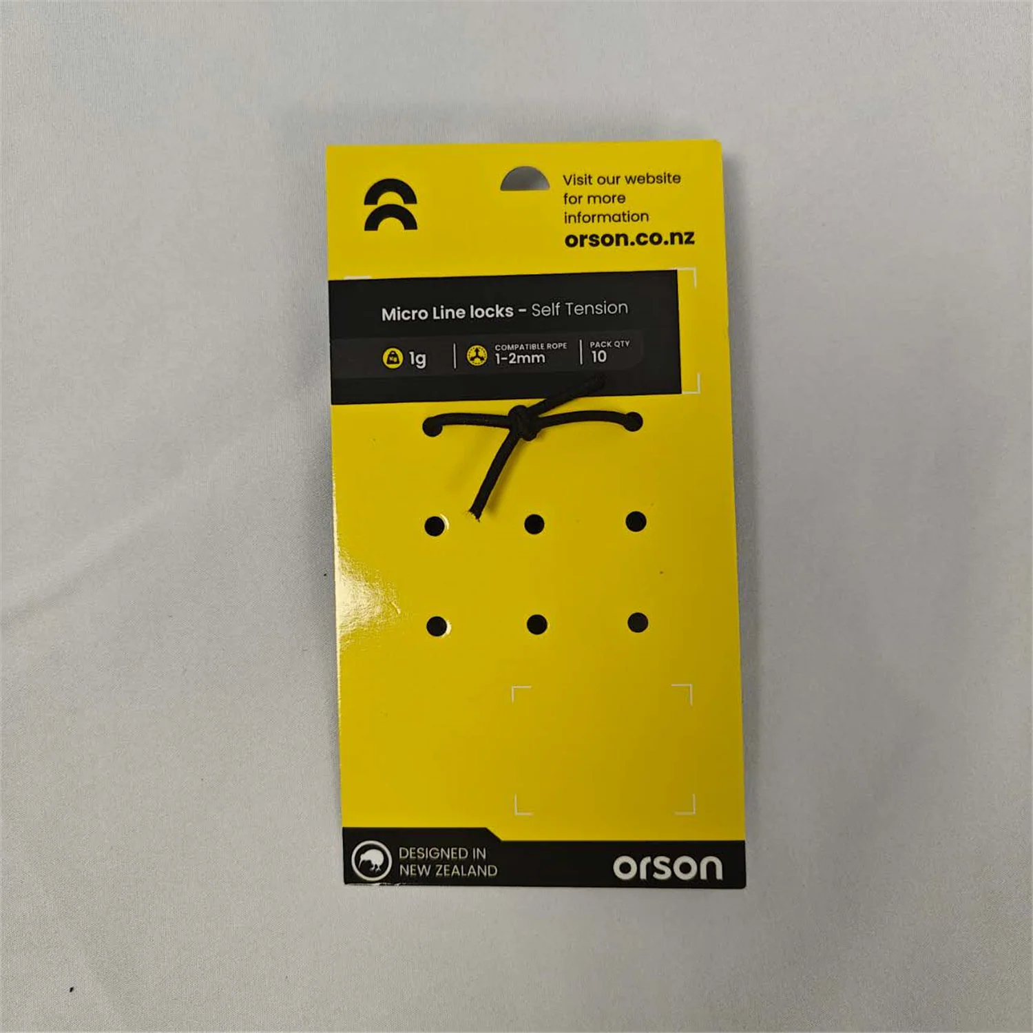 Orson Triangle Tensioner For 1-2mm Guy Rope - 10 Pack - Image 4