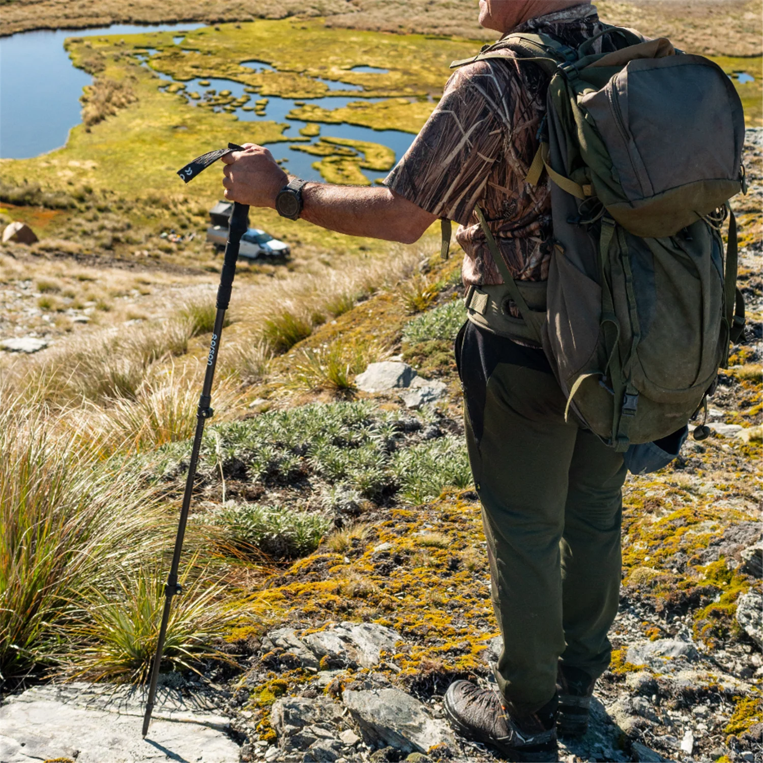 Orson Pacer XT UL Carbon Fibre Hiking Pole 175g - Image 9